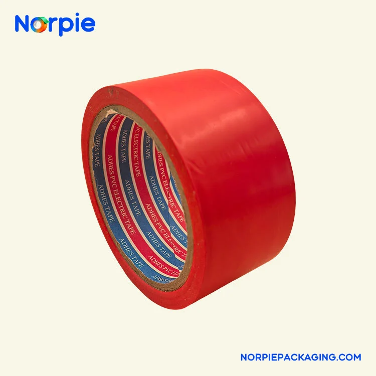 Pure Red Warning Tape